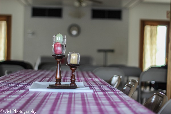 Community center table