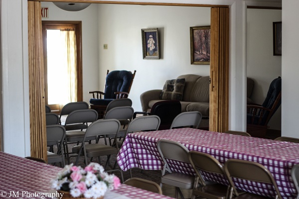 Community center tables and seating