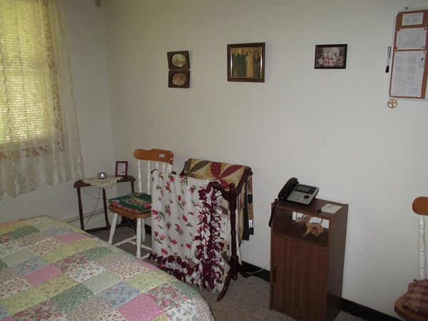 Apartment bedroom